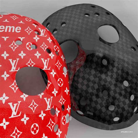 lv hockey mask|louis vuitton Lv mask.